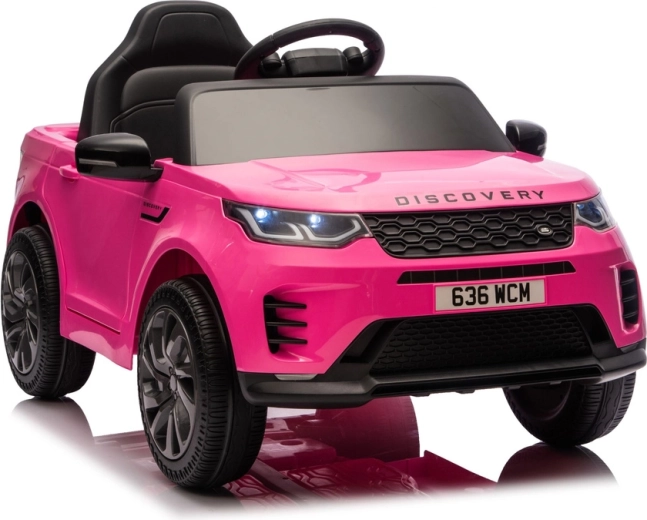 Elektrické odrážedlo LAND ROVER Discovery růžové