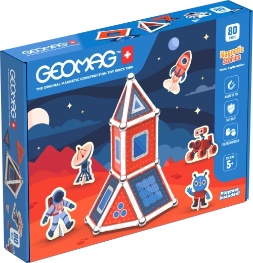 Geomag stories mars magnetická stavebnice 80 dílků