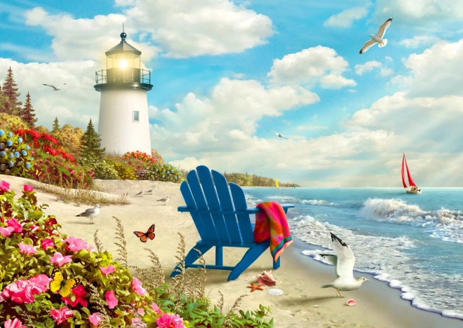 Enjoy puzzle Paprsky naděje 1000 dílků