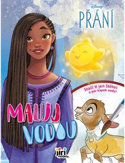 Maluj vodou A4 přání