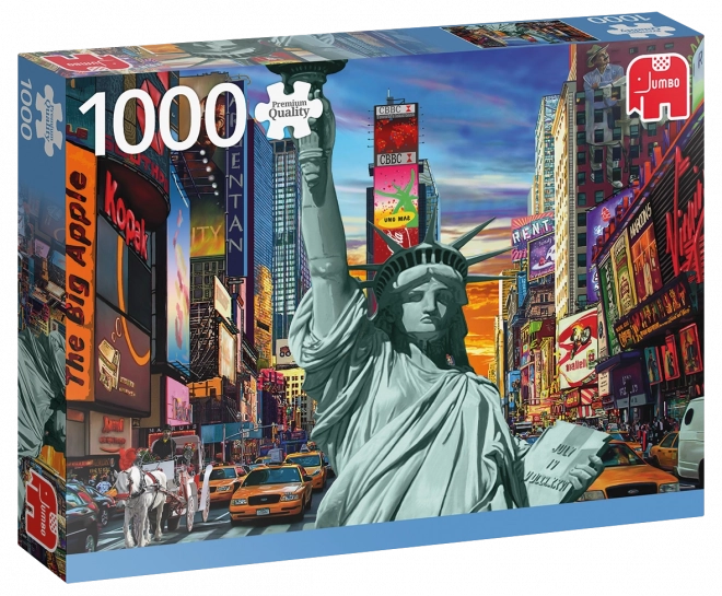 Jumbo Spiele New York koláž puzzle 1000 dílků