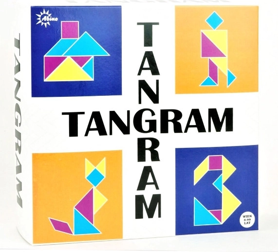Logická hra Tangram – rychlé skládání vzorů