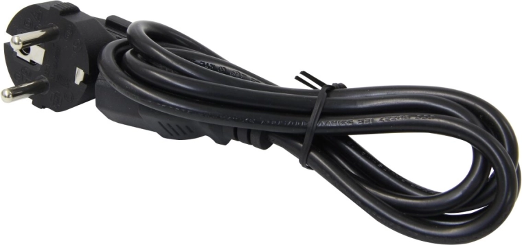 Napájecí kabel pro zařízení se studeným konektorem, 3pólový 230 V, X-Peak 90, německá hranatá zástrčka - 1 kus
