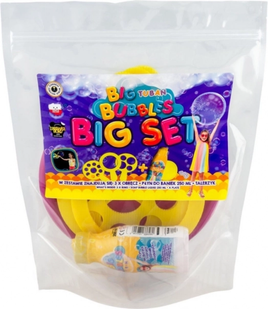 Sada na velké bubliny se 3 kroužky TUBAN