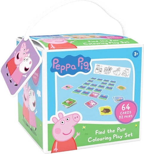 Pexeso na cesty Peppa Pig