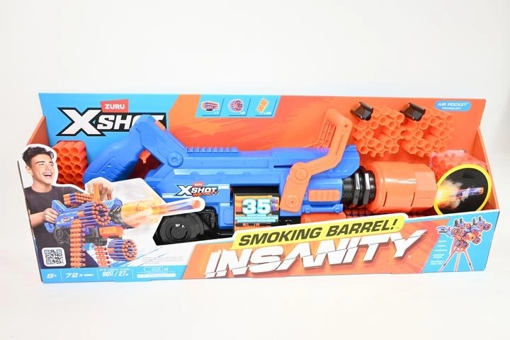 ZURU X-SHOT Insanity Smoking Barrel pěnový blaster