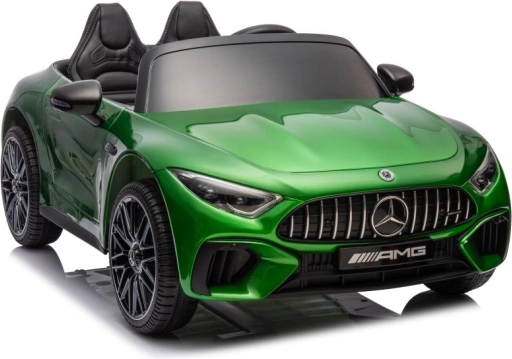Dětské elektrické autíčko MERCEDES-AMG SL63, lakované zelené