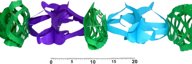 Papírová girlanda 4 m