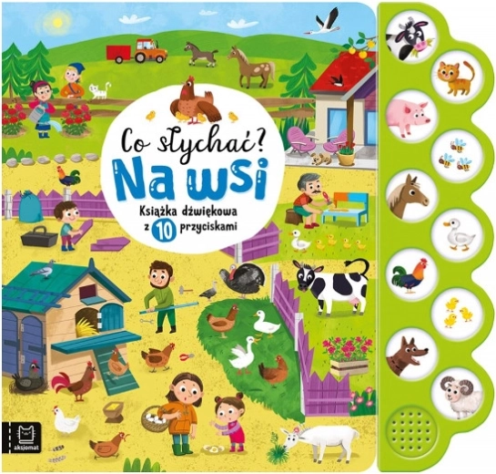 Co slyšíš? Na vesnici – zvuková knížka