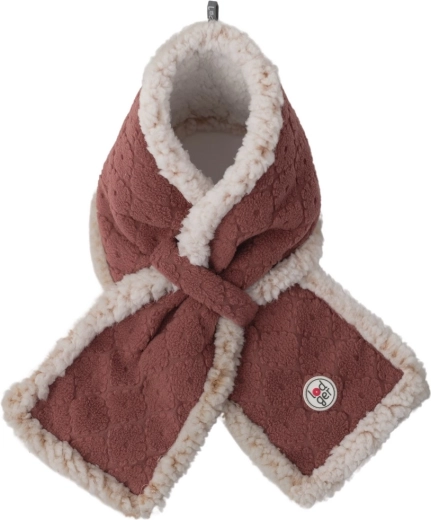 LODGER fleecová šála Folklore Fleece Rosewood