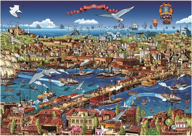 Puzzle Anatolian Istanbul 1895 – 3000 dílků