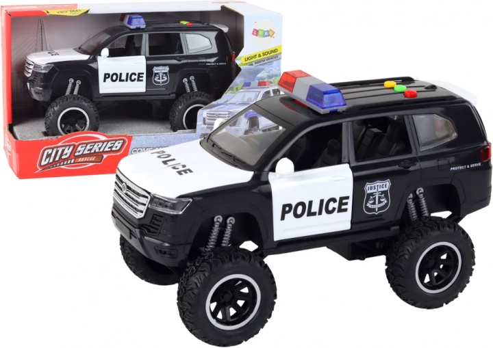 Pojízdné policejní terénní vozidlo Raptor - černé
