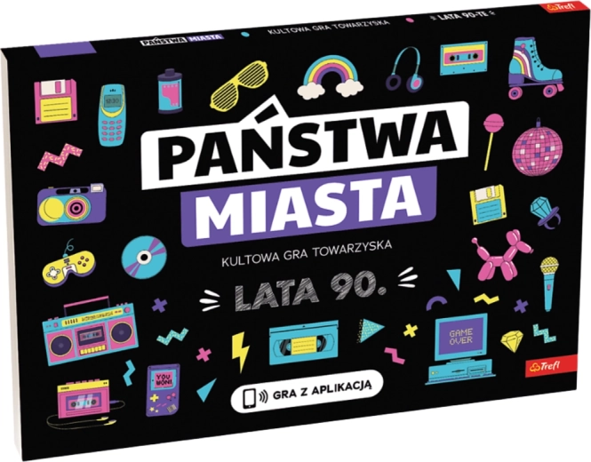Kultovní společenská hra města–státy TREFL z 90. let