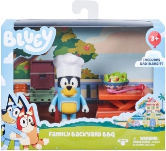 Bluey mini sada tátovo zahradní grilování