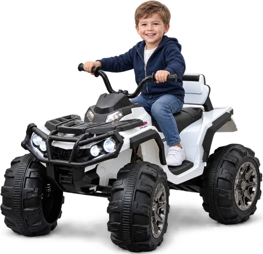 Dětská elektrická čtyřkolka Jamara Protector Turbo 12 V bílá