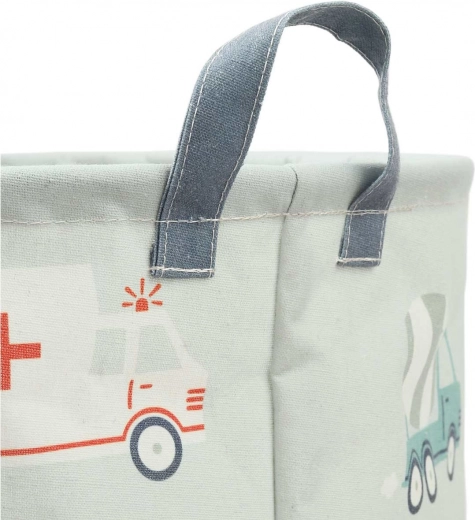 A Little Lovely Company úložný koš na hračky – Vozidla