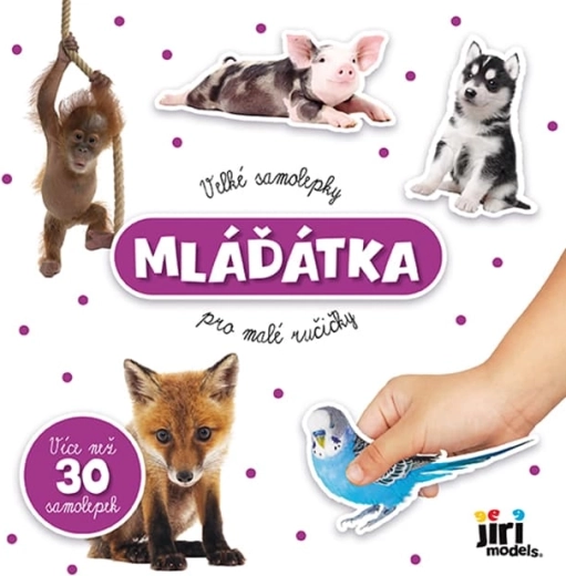Velké samolepky pro malé ručičky: mláďátka