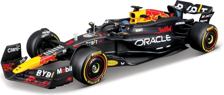 Bburago stavebnice modelu formule Oracle Red Bull Racing RB20 2024 Max Verstappen 1:24