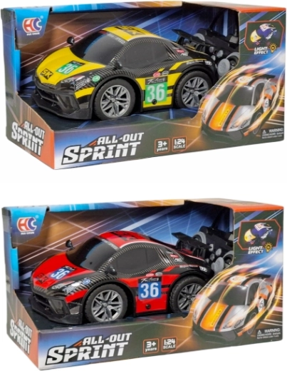 Rc sportovní auto na dálkové ovládání se světly