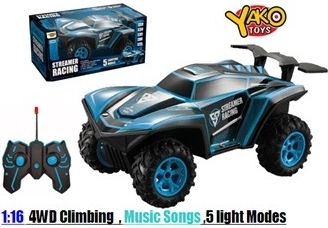 R/C auto 1:16 Racing Climber 4WD se světly a zvuky