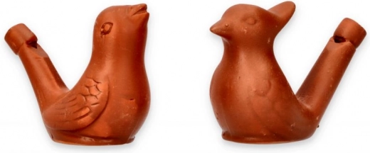 Keramická ptačí píšťalka set