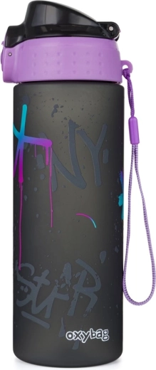 Láhev na pití OXY Click 600 ml graffiti girl