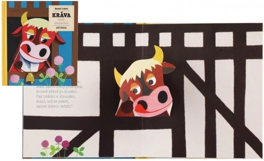 Knížka Kráva a její kamarádi pro děti