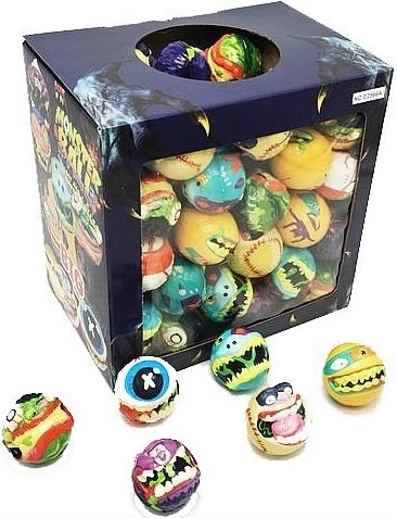 Dětský míček Monster 6 cm (mix motivů)