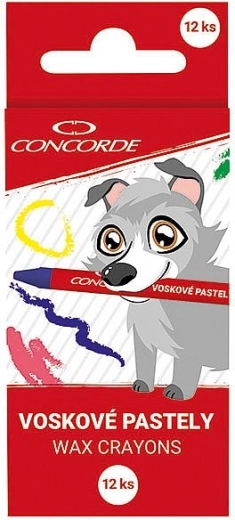 Voskové pastely CONCORDE 12 barev