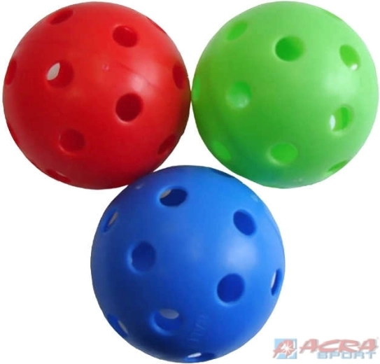 ACRA florbalový míček 7 cm, různé barvy - 1 kus