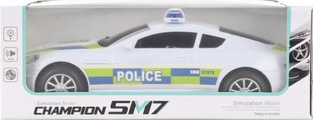 Policejní auto se světly a zvuky, narážecí