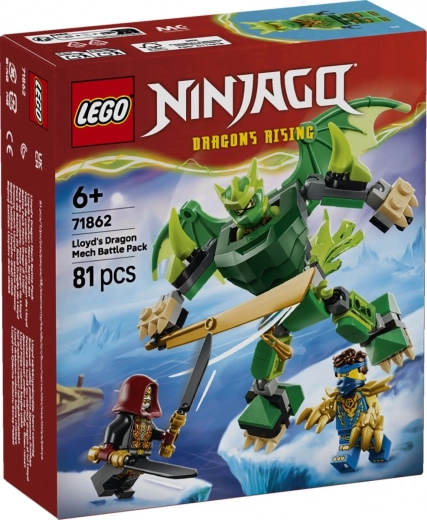 LEGO NINJAGO Smocí mech Lloyda – bitevní balíček