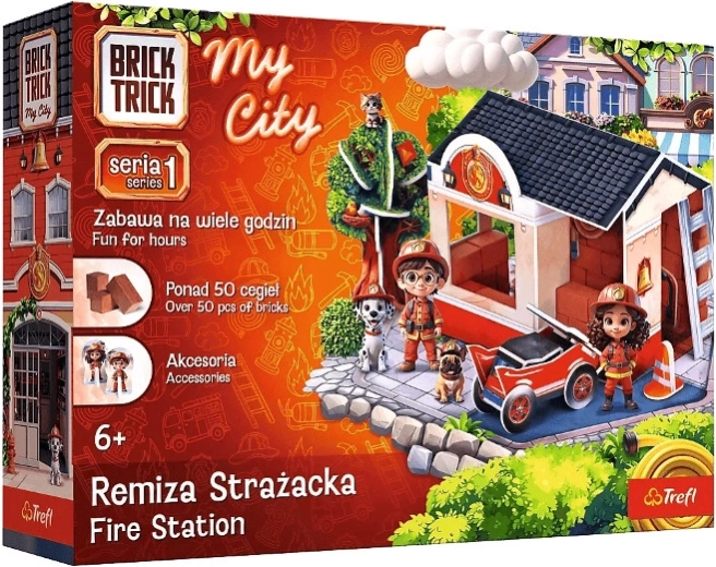 Brick Trick My City hasičská zbrojnice