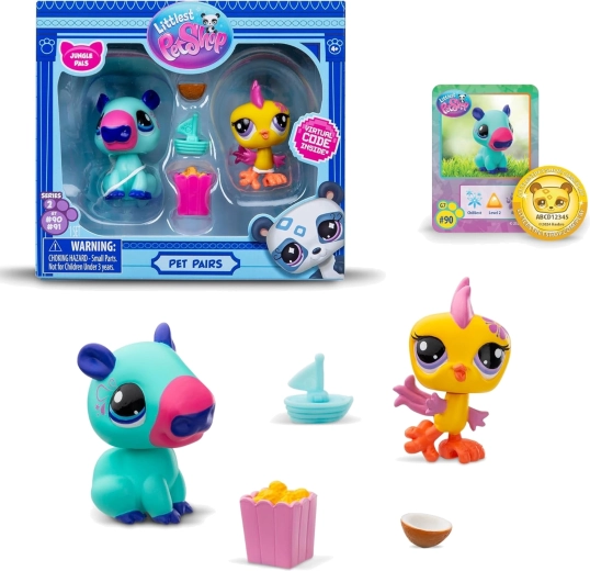 Hasbro Littlest Pet Shop pet jungle sada figurek a doplňků