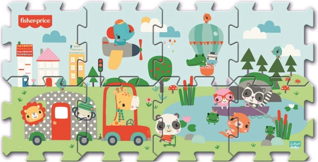 Pěnové puzzle s úsměvem FISHER-PRICE