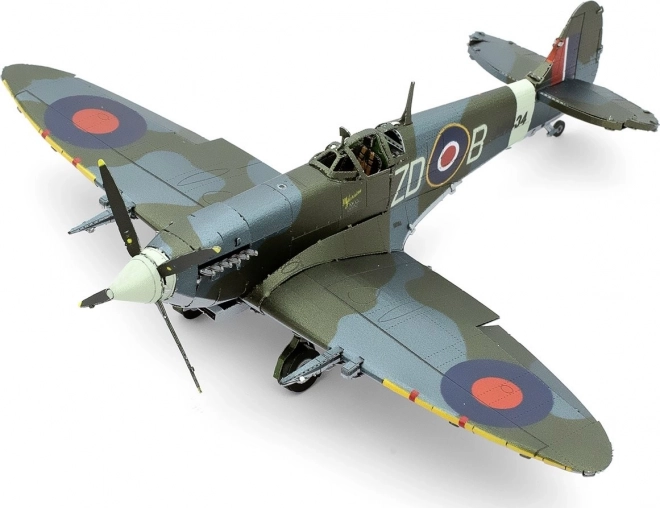 Kovové 3D puzzle letoun SUPERMARINE SPITFIRE – model METAL EARTH