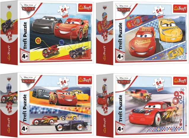 Trefl puzzle Auta: Blesk McQueen 54 dílků