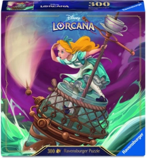 Ravensburger puzzle Disney Lorcana: Alenka v říši divů 300 dílků