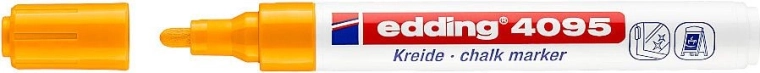 Křídový popisovač edding 4095 – Neonově oranžová