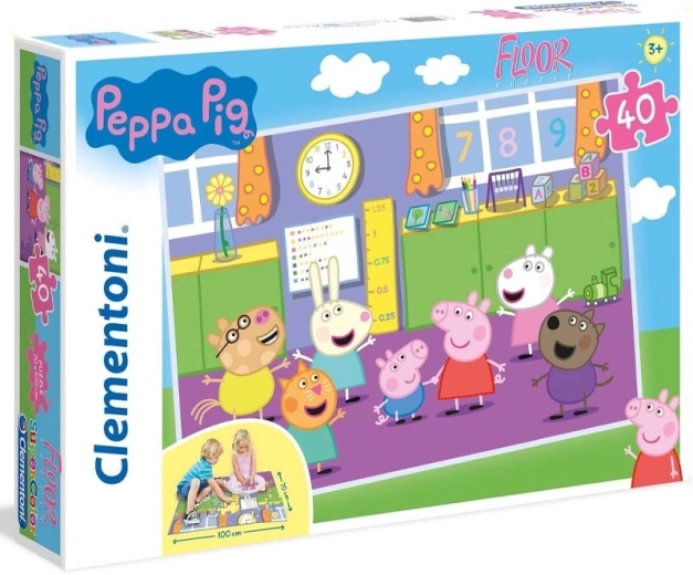 Maxi podlahové puzzle Peppa Pig 40 dílků