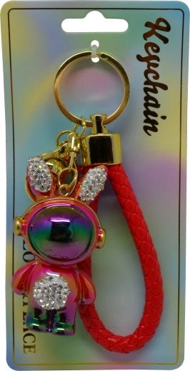 Přívěsek na klíče zajíc galaxy