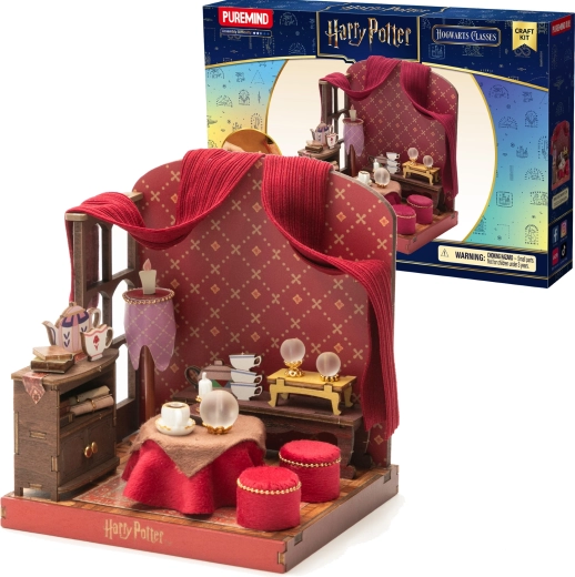 Puremind Harry Potter dřevěné 3D puzzle DIY – učebna věštění v Bradavicích