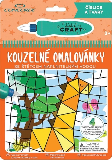 Kouzelné omalovánky CONCORDE – číslice a tvary