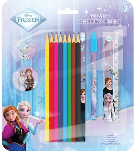 Set s pastelkami Frozen Ledové království