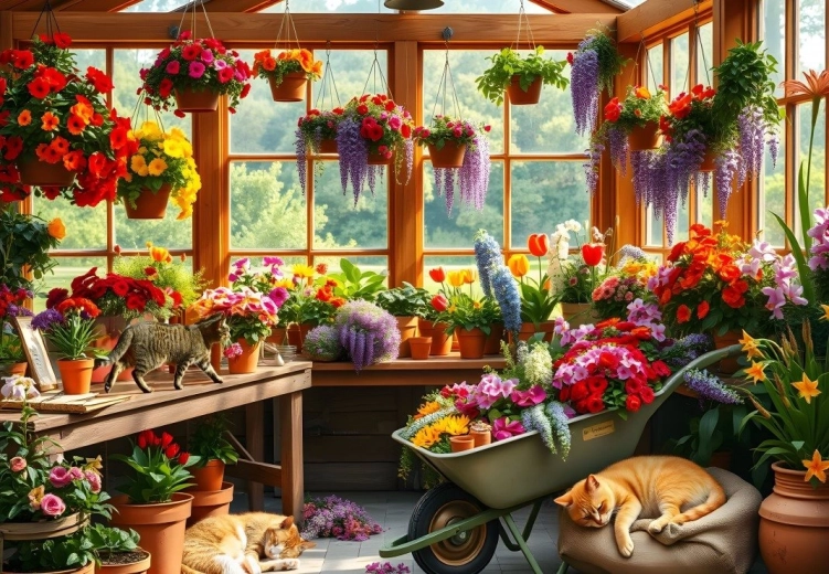 Alipson puzzle odpočinek ve skleníku 1000 dílků