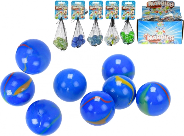 Sada skleněných kuliček 25 mm (8 ks)