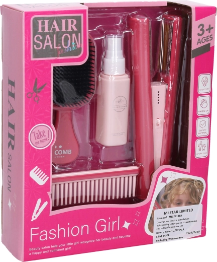 Kadeřnický set s žehličkou s efekty 20 cm