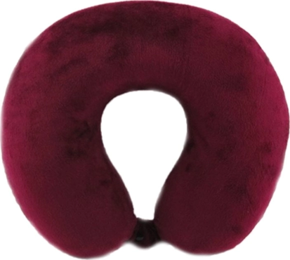 Záhlavník z mikrovlákna s paměťovou pěnou – fialový