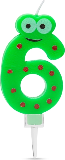 Dortová svíčka číslo 6