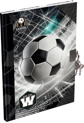 Deník A5 LizzyCard Top League se zámkem
